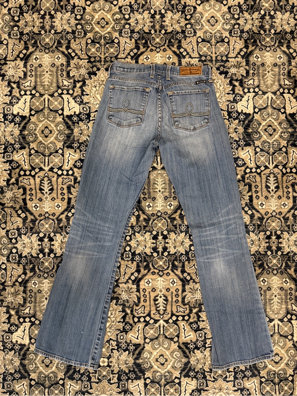 Women’s Lucky Brand Light Blue Low Rise Bootcut Jeans